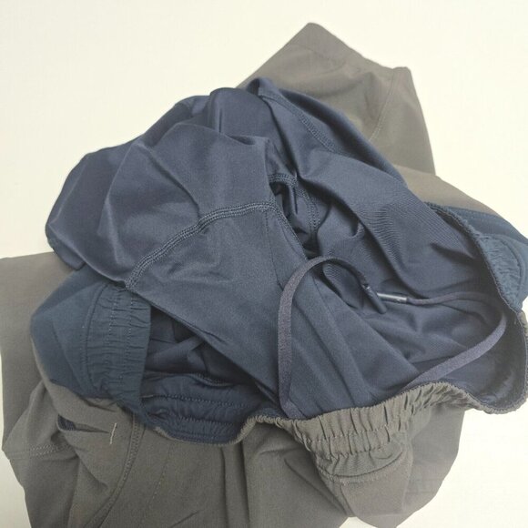 Birddogs Shorts Men Small Gray Lined Zip Pocket Long Active Comfort Gym Beach - Picture 6 of 12